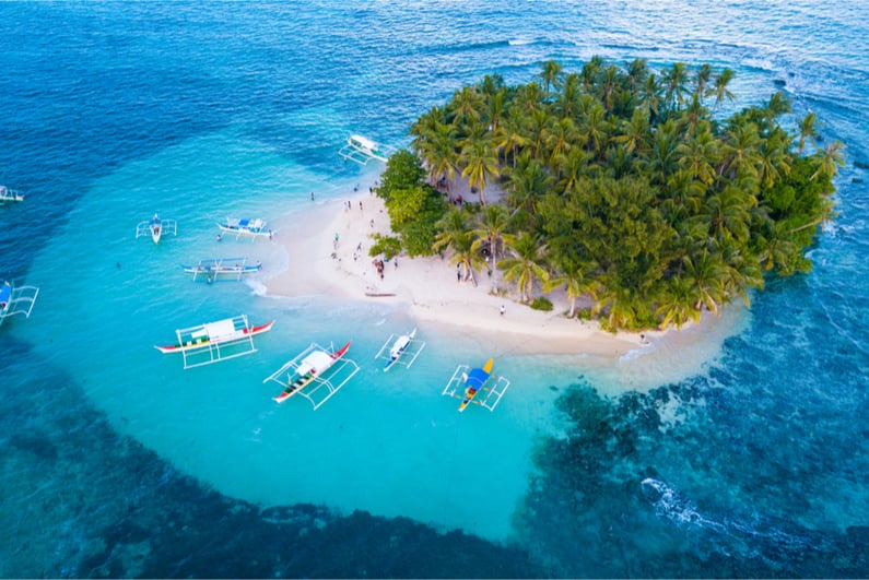 Guyam Island in the Phillipines