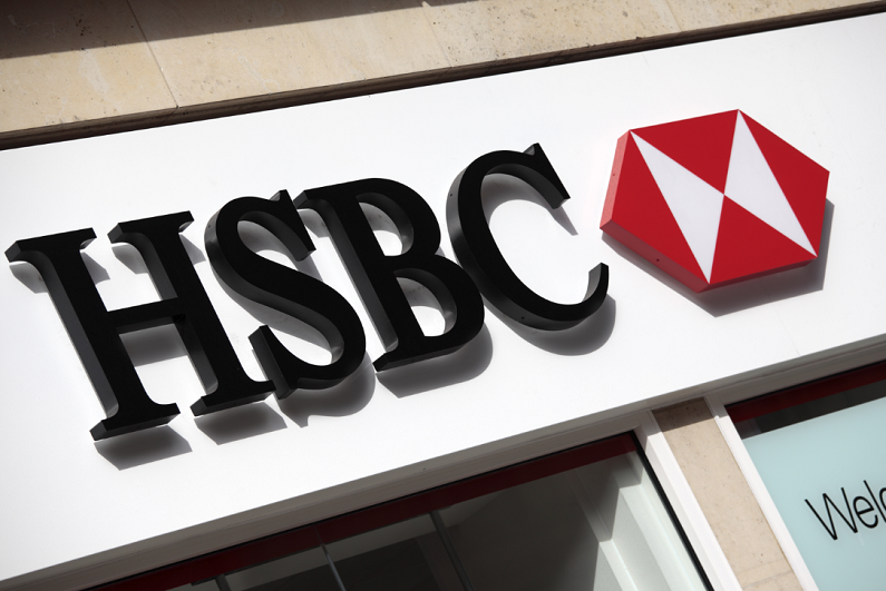 HSBC sign