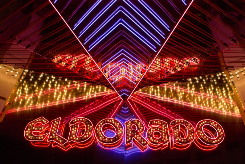 Eldorado neon sign