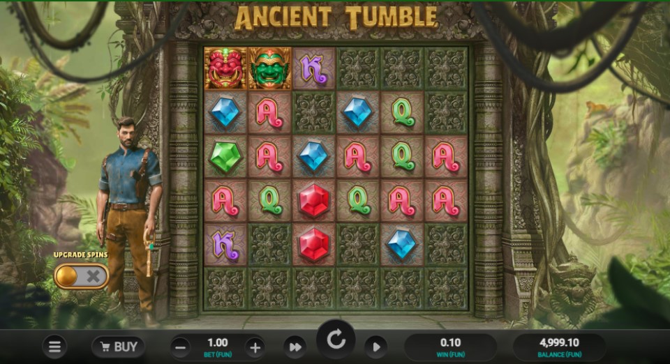 Ancient Tumble slot reels by Relax Gaming - best new online slots of the week